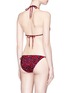 Back View - Click To Enlarge - STELLA MCCARTNEY - 'Animal' leopard print side tie bikini bottoms