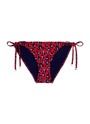 Main View - Click To Enlarge - STELLA MCCARTNEY - 'Animal' leopard print side tie bikini bottoms
