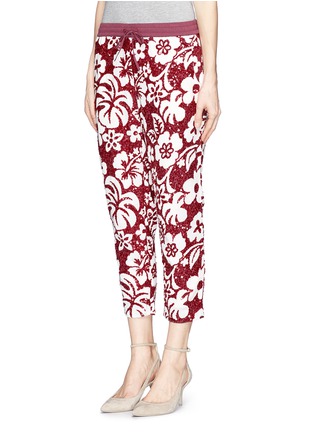 Front View - Click To Enlarge - J.CREW - Collection tropical sequin pants