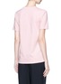 Back View - Click To Enlarge - ÊTRE CÉCILE - Glitter flamingo print T-shirt