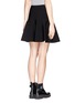 Back View - Click To Enlarge - WHISTLES - Rib knit flare skirt