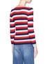 Back View - Click To Enlarge - GUCCI - Space embellished stripe sweater