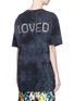 Figure View - Click To Enlarge - GUCCI - 'Loved' hammered stud slogan and logo print T-shirt