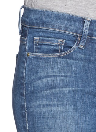Detail View - Click To Enlarge - FRAME - 'Le skinny de jeanne' jeans