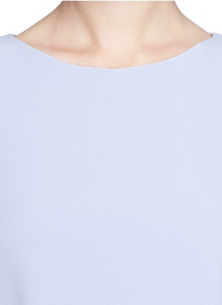 Detail View - Click To Enlarge - WHISTLES - 'Suzu' crepe wrap top