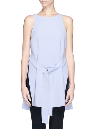 Main View - Click To Enlarge - WHISTLES - 'Suzu' crepe wrap top