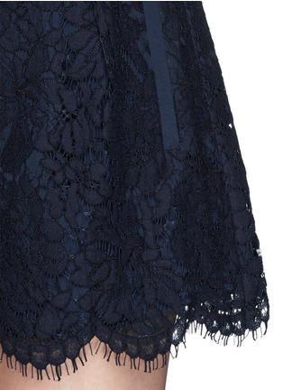 Detail View - Click To Enlarge - WHISTLES - 'Holly' floral lace shorts