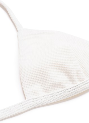 Detail View - Click To Enlarge - MATTEAU - 'The Petite Triangle' bikini top