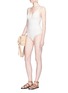 Detail View - Click To Enlarge - MATTEAU - 'The Plunge' one-piece swimsuit