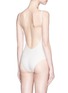 Back View - Click To Enlarge - MATTEAU - 'The Plunge' one-piece swimsuit