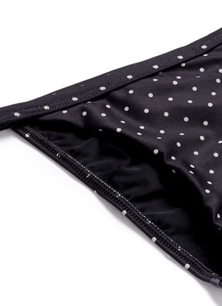 Detail View - Click To Enlarge - MATTEAU - 'The Petite' polka dot bikini bottoms