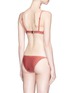 Back View - Click To Enlarge - MATTEAU - 'The Tri Crop' polka dot bikini top