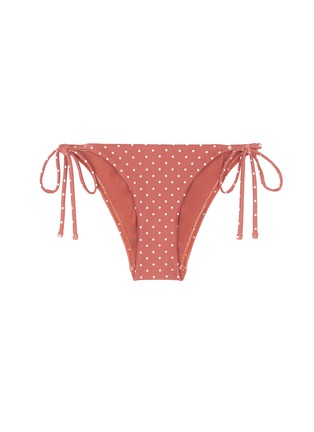 Main View - Click To Enlarge - MATTEAU - 'The String' polka dot side tie bikini bottoms