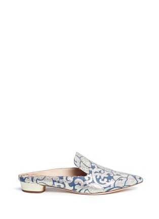 Main View - Click To Enlarge - SAM EDELMAN - 'Augustine' baroque jacquard mules