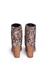 Back View - Click To Enlarge - SAM EDELMAN - 'Corra' cylindrical heel tapestry boots