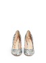 Front View - Click To Enlarge - SAM EDELMAN - 'Stillson' metallic baroque jacquard pumps