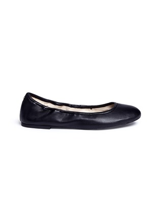 Main View - Click To Enlarge - SAM EDELMAN - 'FLOYD' LEATHER BALLET FLATS