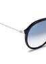 Detail View - Click To Enlarge - RAY-BAN - Acetate round gradient sunglasses