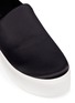 Detail View - Click To Enlarge - OPENING CEREMONY - 'Cici' satin flatform skate slip-ons