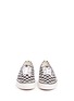 Front View - Click To Enlarge - VANS - 'Anaheim Factory Authentic 44 DX' checkerboard canvas sneakers