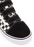 Detail View - Click To Enlarge - VANS - 'Old Skool V' checkerboard print canvas sneakers