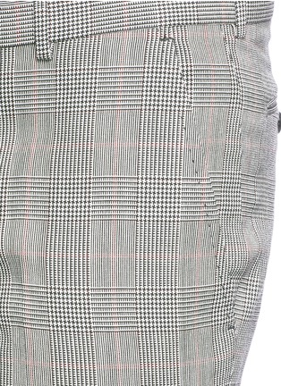 Detail View - Click To Enlarge - ALEXANDER MCQUEEN - Glen plaid virgin wool pants