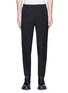 Main View - Click To Enlarge - ALEXANDER MCQUEEN - Satin outseam virgin wool twill pants
