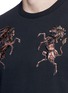 Detail View - Click To Enlarge - ALEXANDER MCQUEEN - Bullion floral embroidered sweatshirt