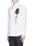 Front View - Click To Enlarge - ALEXANDER MCQUEEN - Thistle print shirt