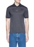 Main View - Click To Enlarge - ALEXANDER MCQUEEN - Skull shoulder panel polo shirt