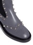 Detail View - Click To Enlarge - BALENCIAGA - 'Giant' stud brogue leather Chelsea boots