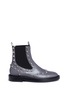 Main View - Click To Enlarge - BALENCIAGA - 'Giant' stud brogue leather Chelsea boots