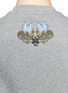 Detail View - Click To Enlarge - ALEXANDER MCQUEEN - Dragon embroidered back sweatshirt dress