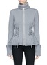 Main View - Click To Enlarge - ALEXANDER MCQUEEN - Lace-up chunky wool knit cardigan