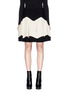 Main View - Click To Enlarge - ALEXANDER MCQUEEN - Textured stretch knit skirt
