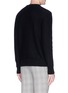 Back View - Click To Enlarge - ALEXANDER MCQUEEN - Skull intarsia wool-cashmere sweater