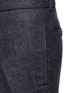 Detail View - Click To Enlarge - ALEXANDER MCQUEEN - Wool flannel pants
