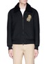 Main View - Click To Enlarge - ALEXANDER MCQUEEN - Peacock feather embroidered down coach jacket