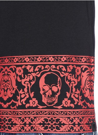Detail View - Click To Enlarge - ALEXANDER MCQUEEN - Graphic skull print T-shirt