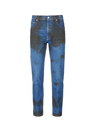 Main View - Click To Enlarge - GUCCI - Petrol wash selvedge jeans