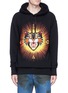 Main View - Click To Enlarge - GUCCI - 'Angry Cat' appliqué hoodie