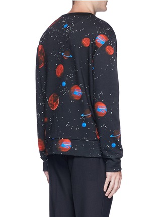 Back View - Click To Enlarge - GUCCI - 'Space Snake' print sweatshirt