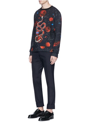 Figure View - Click To Enlarge - GUCCI - 'Space Snake' print sweatshirt