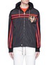 Main View - Click To Enlarge - GUCCI - 'Angry Cat' appliqué windbreaker jacket