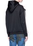 Back View - Click To Enlarge - GUCCI - Logo trim detachable sleeve hoodie