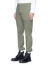 Front View - Click To Enlarge - GUCCI - Back epaulette cropped gabardine pants