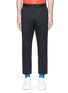 Main View - Click To Enlarge - GUCCI - Web outseam drill jogging pants