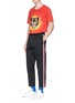 Figure View - Click To Enlarge - GUCCI - Web outseam drill jogging pants
