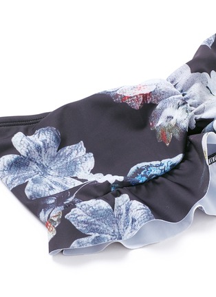 Detail View - Click To Enlarge - BETH RICHARDS - 'Chloe' floral print ruffle bandeau top