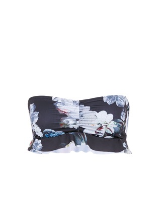 Main View - Click To Enlarge - BETH RICHARDS - 'Chloe' floral print ruffle bandeau top